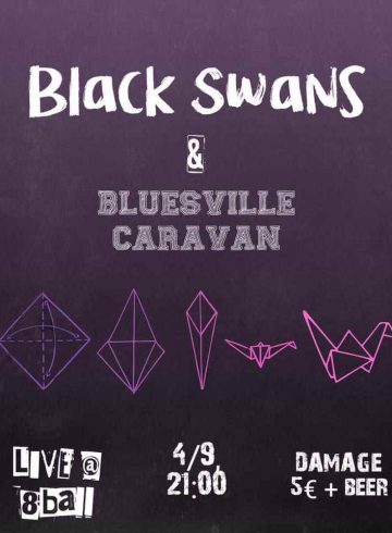 Black Swans and Bluesville Caravan, live at @8ball