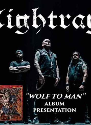 Nightrage album presentation ”wolf to man” Dj:set