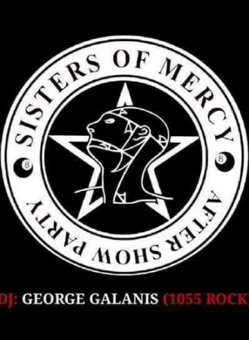 SISTERS OF MERCY | Aftershow Party – Dj George Galanis 1055 ROCK