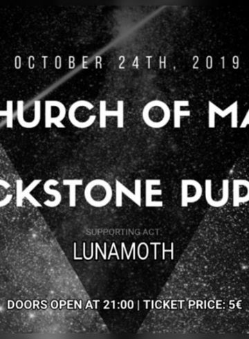 CHURCH OF MAN / BLACKSTONE PUPPETS / LUNAMOTH | Live at 8Ball