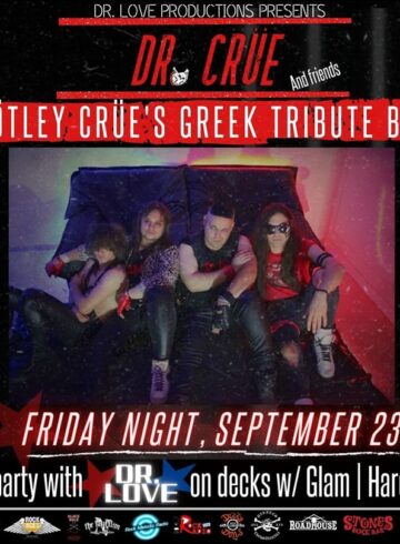 Dr. Crüe – Mötley Crüe Tribute – Live at Eightball Club w/ Hardland | After Show Party w/ Dr. Love