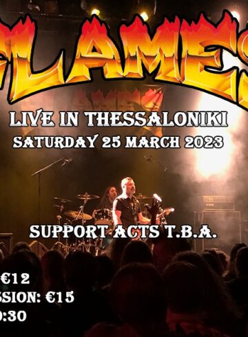 Flames live in Thessaloniki