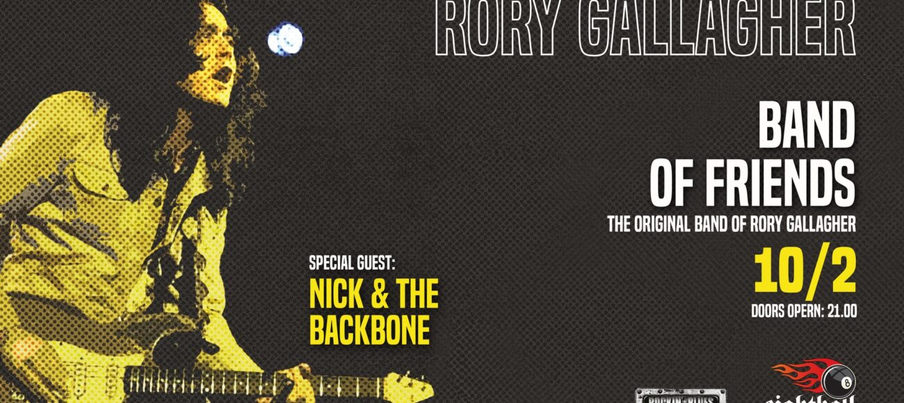 Rory Gallagher-Band of Friends live at Eightball ft Nick and the Backbone