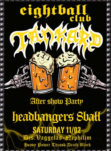 tankard after show party