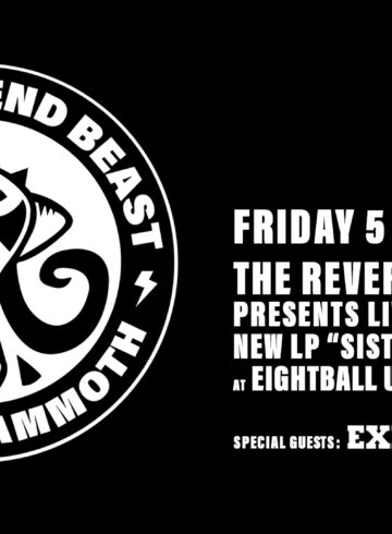 The Reverend Beasts Live! New LP Presentation. Fri 5 May,8Ball-Thessaloniki w/Expired