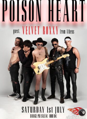 POISON HEART & VELVET ROXXY LIVE at 8BALL
