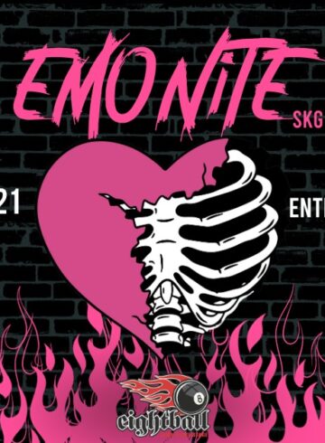 Emo Nite SKG ☠️ Saturday 21/10 ☠️ Eightball Club
