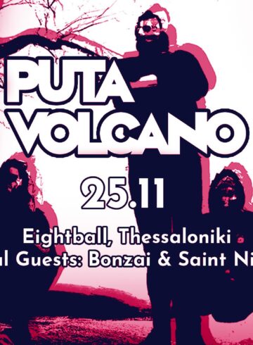 Puta Volcano live at 8Ball with Bonzai and Saint Nicotine