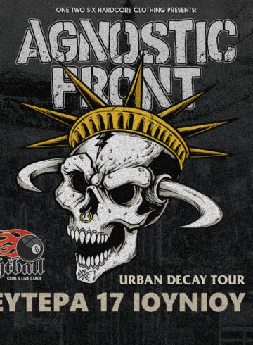 AGNOSTIC FRONT THESSALONIKI 17/6/2024 AT EIGHTBALL CLUB