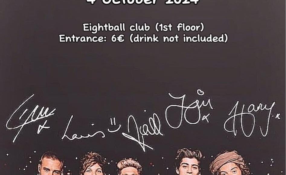 ONE DIRECTION SKG PARTY 04/10 EIGHTBALL CLUB