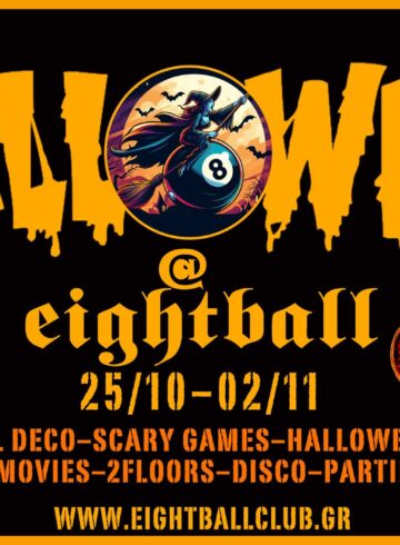 HALLOWEEN EIGHTBALL 25/10 – 2/11