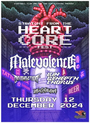 Heartcore Fest Presents : Malevolence / Domination inc / KBC / Malignant  | Facebook