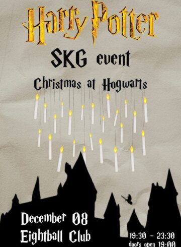 Harry Potter SKG Event ❄ Christmas at Hogwarts ❄ Eightball Club December 8