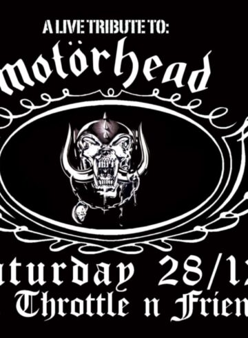 A LIVE TRIBUTE TO LEMMY – FULL THROTTLE LIVE! @ 8BALL