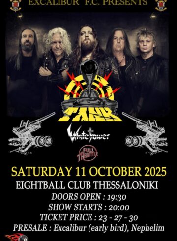 TANK Live at 8Ball Thessaloniki