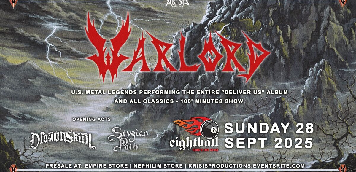 WARLORD Live στη Θεσσαλονίκη παίζοντας όλο το “Deliver Us” σε ένα Set 100 λεπτών!