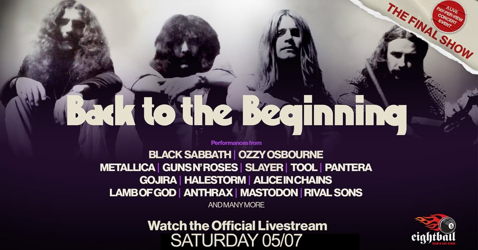 BACK TO THE BEGINNING – The Final Show | Live Streaming @8Ball Club