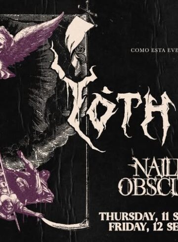 Yoth Iria – Nailed to Obscurity live in Greece