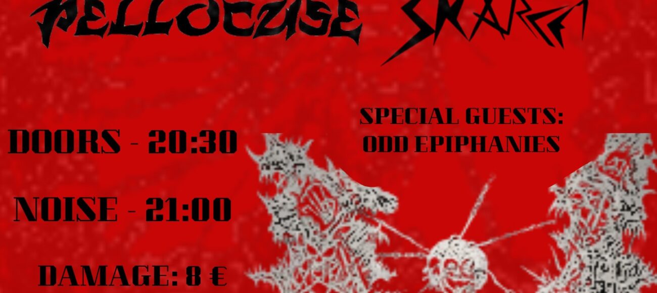 Double album release gig, Skarlet and Pellocuse at 8ball club