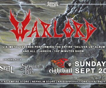 Warlord 28.9.2025 live at 8Ball Thessaloniki