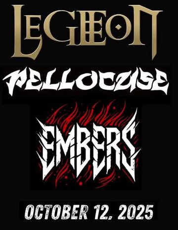 Legeon, Pellocuse, Embers Live 8Ball 12/10/2025