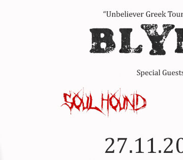 BLYND live at Eightball Thessaloniki with Soulhound & Aesemnia