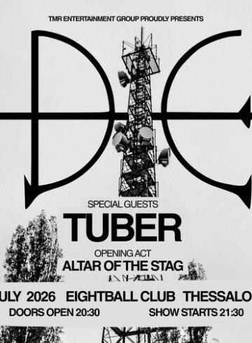 ELDER (USA) W/TUBER + ALTAR OF THE STAG LIVE IN THESSALONIKI – 01.07 – EIGHTBALL CLUB