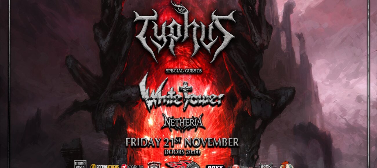 TYPHUS ‘Fate Weaver’ Presentation Show// WHITE TOWER// NETHERIA LIVE AT EIGHTBALL