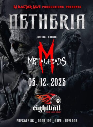 NETHERIA LIVE SHOW, SPECIAL GUESTS METALHEADS!