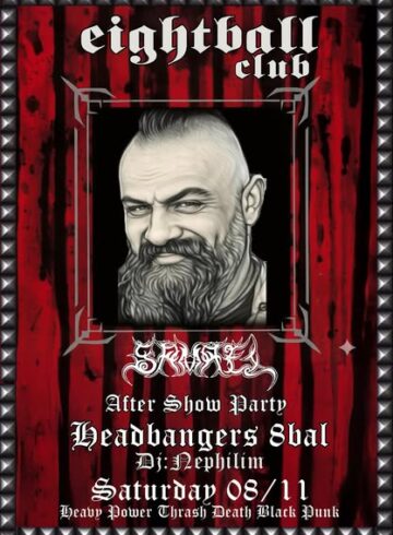 HEADBANGERS 8BALL – SAMAEL AFTER SHOW PARTY