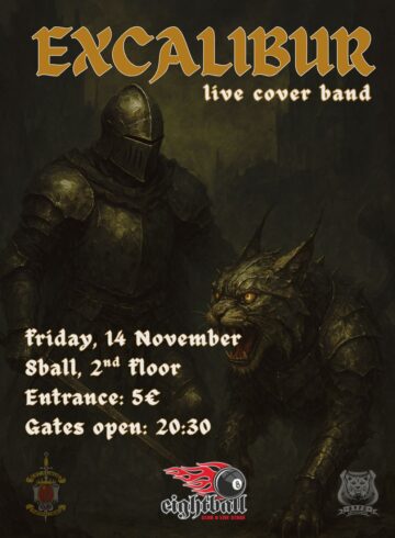 3rd Lynxcalibur meeting | Excalibur FC band live at 8Ball!