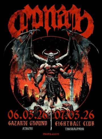 Conan live in Greece