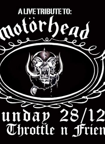 A LIVE TRIBUTE TO LEMMY – FULL THROTTLE LIVE! 8BALL