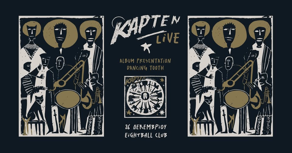 KAPTEN – 2-Day LIVE Album Presentation Dancing Tooth @ Eightball