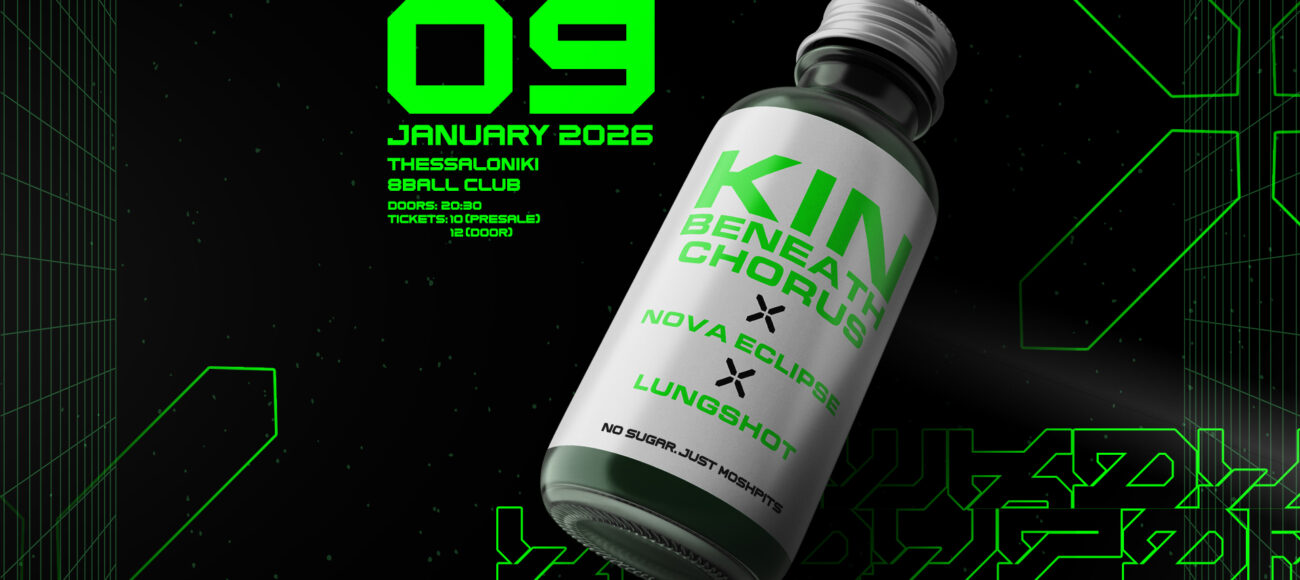 Kin Beneath Chorus – Nova Eclipse – Lungshot (Live Show Thessaloniki, SKG Eightball Club)