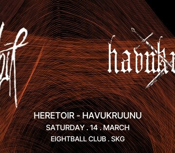 HERETOIR(GER) + HAVUKRUUNU(FIN) | Σάββατο 14 Μαρτίου 2026 || Eightball Club |