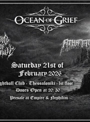 OCEAN OF GRIEF / END OF DAWN / ATHANATOS Live at @Eightball , Thessaloniki