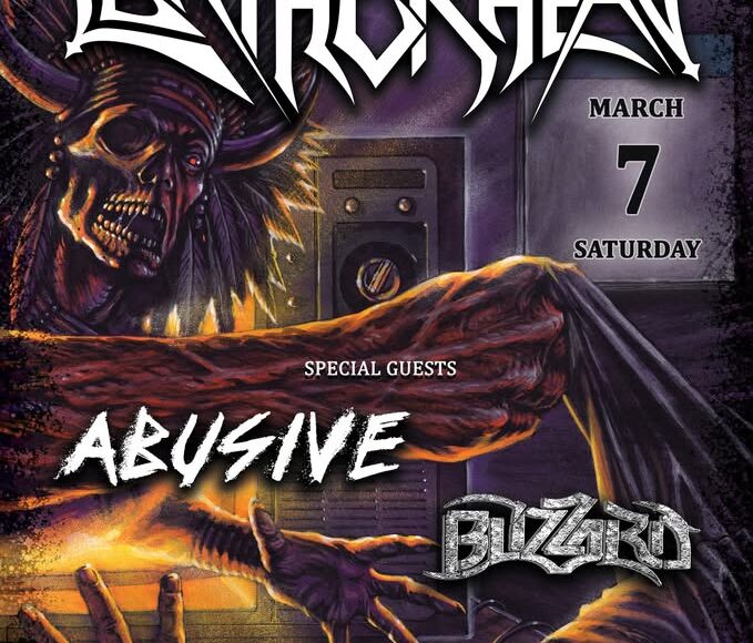 Leatherhead – Abusive – Blizzard: “Violent Horror Stories” Album Release Show