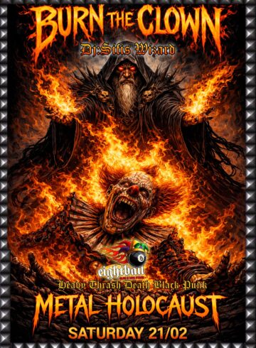 Death Masquerade : Burn The Clown  By Sifis Wiz