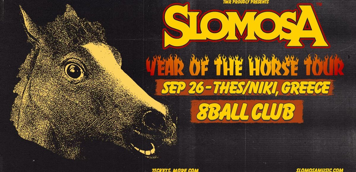 SLOMOSA (NO) LIVE IN THESSALONIKI 26.09 8BALL CLUB