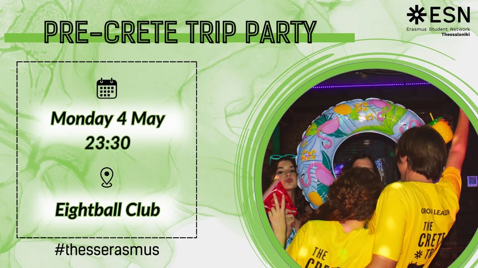 Erasmus Pre-Crete Trip Party