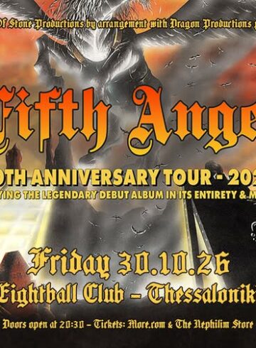Fifth Angel (US) 40 Year Anniversary Live στην Θεσσαλονίκη