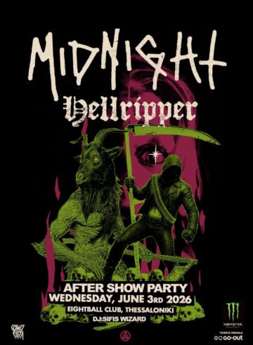 MIDNIGHT – HELLRIPPER AFTER SHOW PARTY