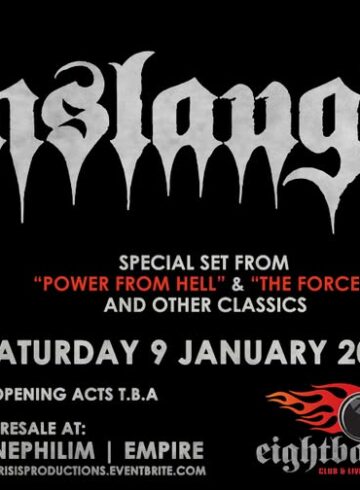 ONSLAUGHT Live in Thessaloniki – Oldschool Set from “Power from Hell” & “The Force” Albums