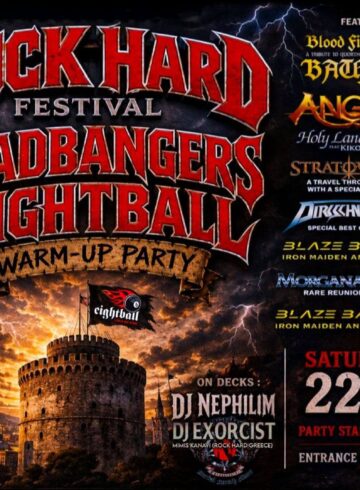 HEADBANGERS 8BALL – ROCK HARD FESTIVAL WARM UP PARTY