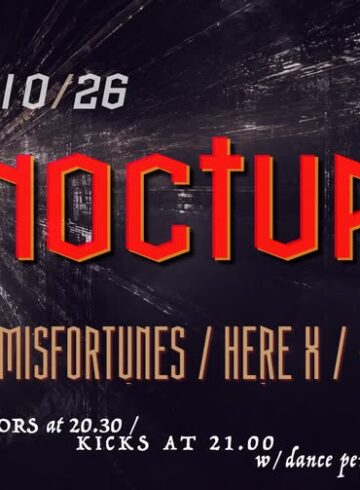 NOCTURNAL FESTIVAL / VOL. 2 – A night of sweet darkness