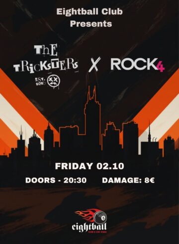 The Tricksters & Rock4 live @ Eightball Club