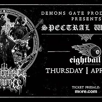 Spectral Wound live at Eightball Thessaloniki, 1 April 2027