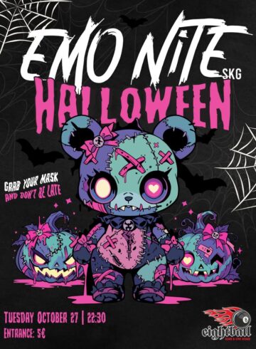 Emo Nite Skg  Halloween Edition  Tue 27/10 – Eightball Club