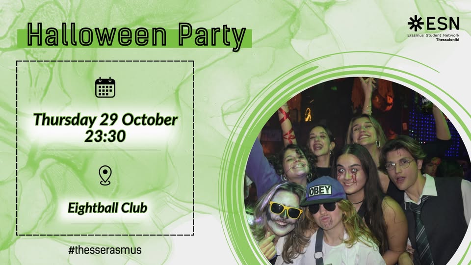 Erasmus Halloween Party